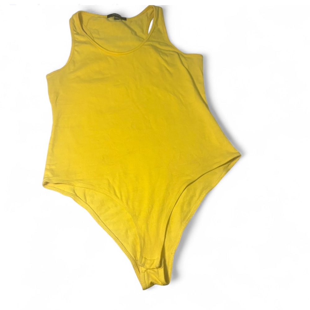 Yellow “Ambiance” body suit. size M
